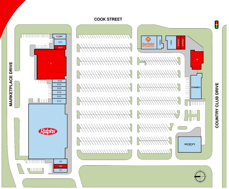 74868-74998 Country Club Dr, Palm Desert, CA for lease Site Plan- Image 1 of 1