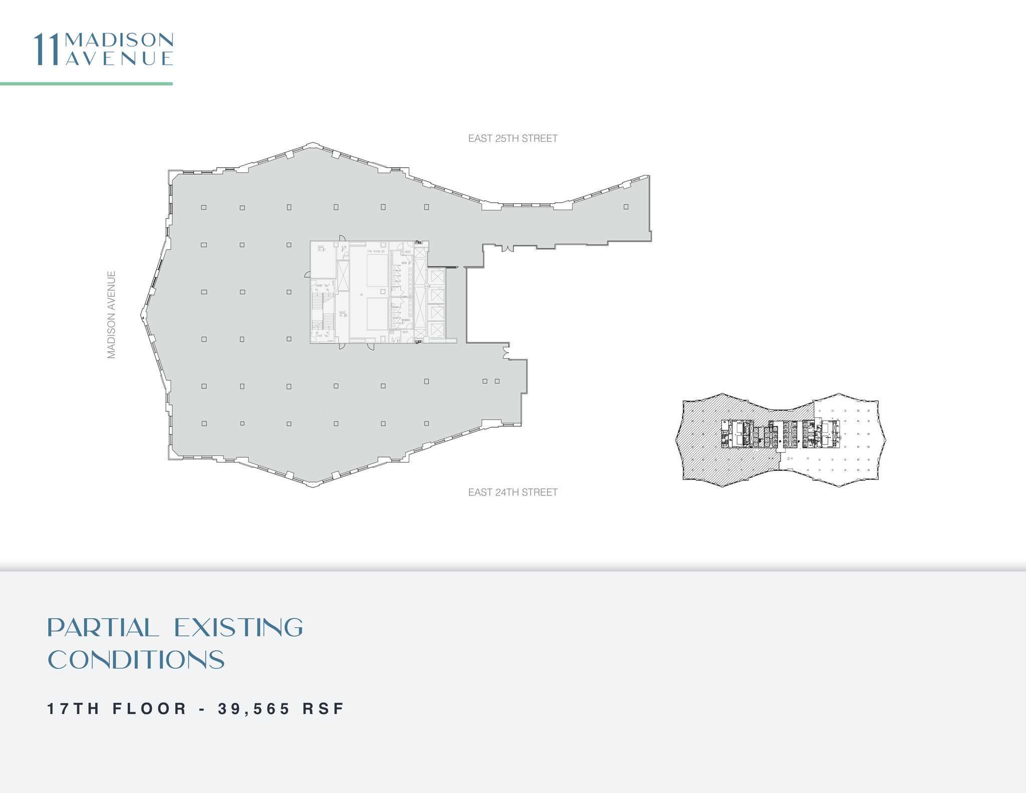 11 Madison Ave, New York, NY à louer Plan d  tage- Image 1 de 2