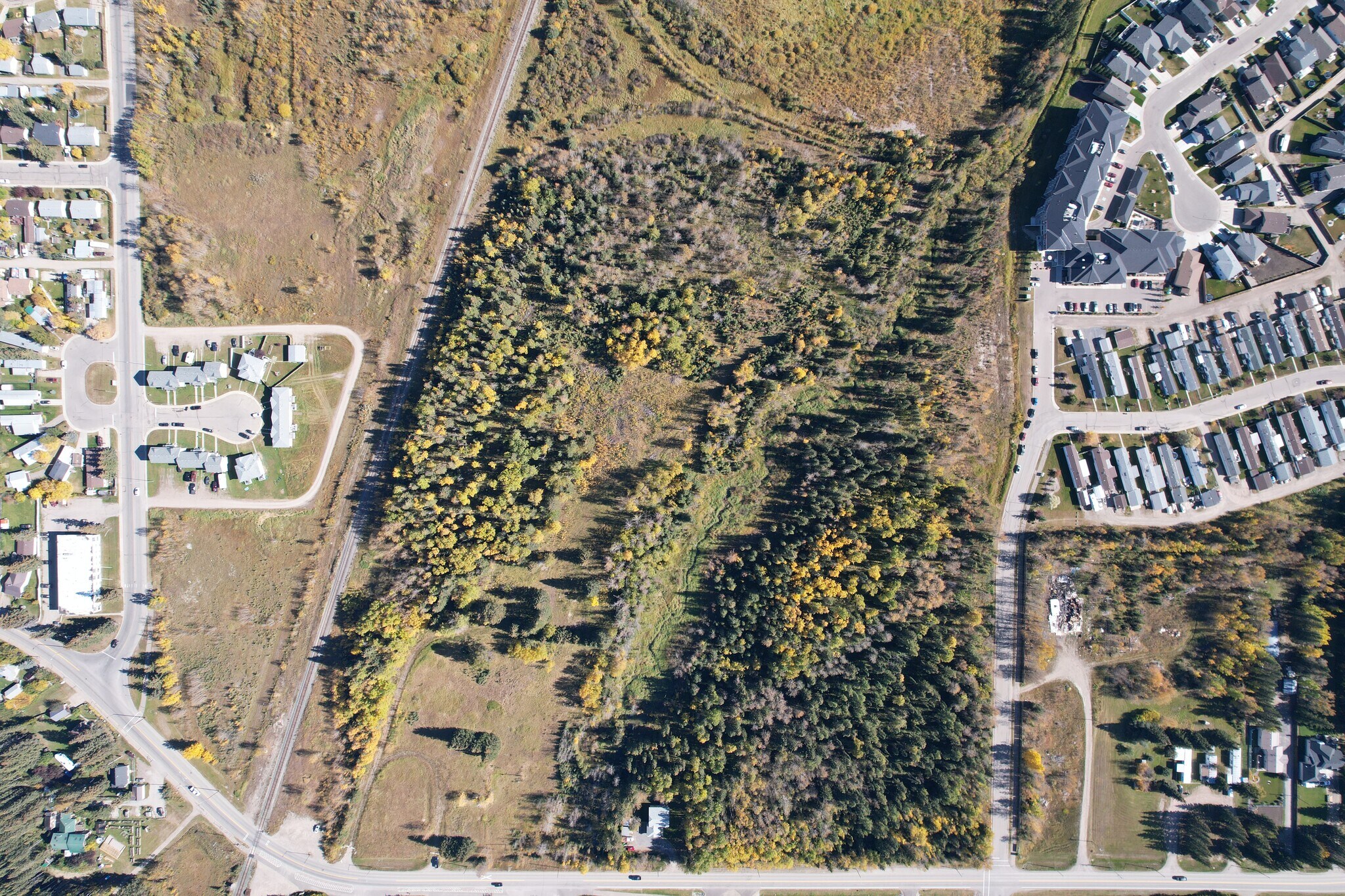 4911 62 St, Rocky Mountain House, AB à vendre Aérien- Image 1 de 14