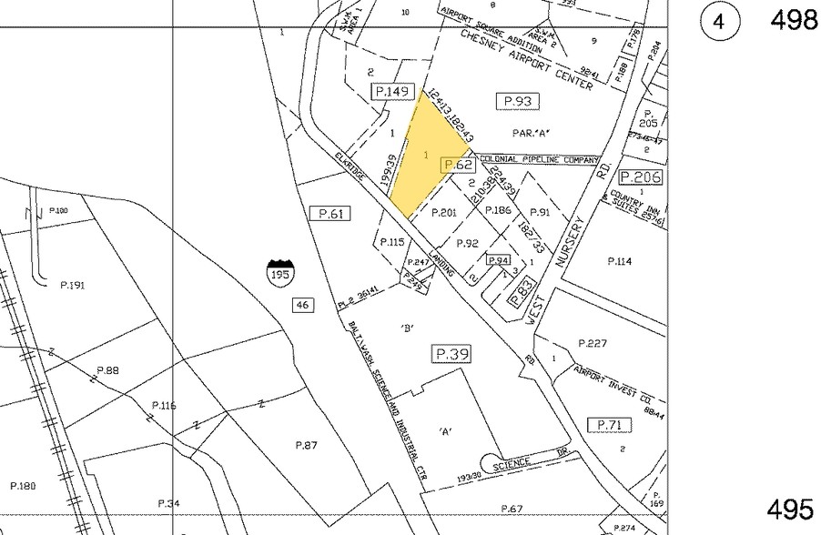 839 Elkridge Landing Rd, Linthicum, MD à louer - Plan cadastral - Image 3 de 3