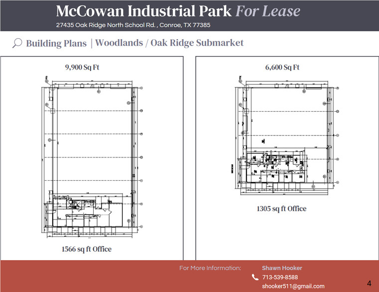 27435 Oak Ridge North School Rd, Conroe, TX for lease - Floor Plan - Image 3 of 8