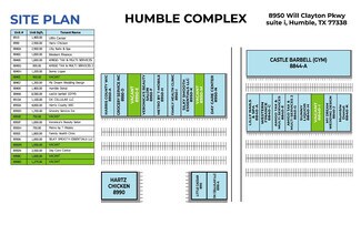 Plus de détails pour 8950 Will Clayton Pky, Humble, TX - Commerce de détail à louer
