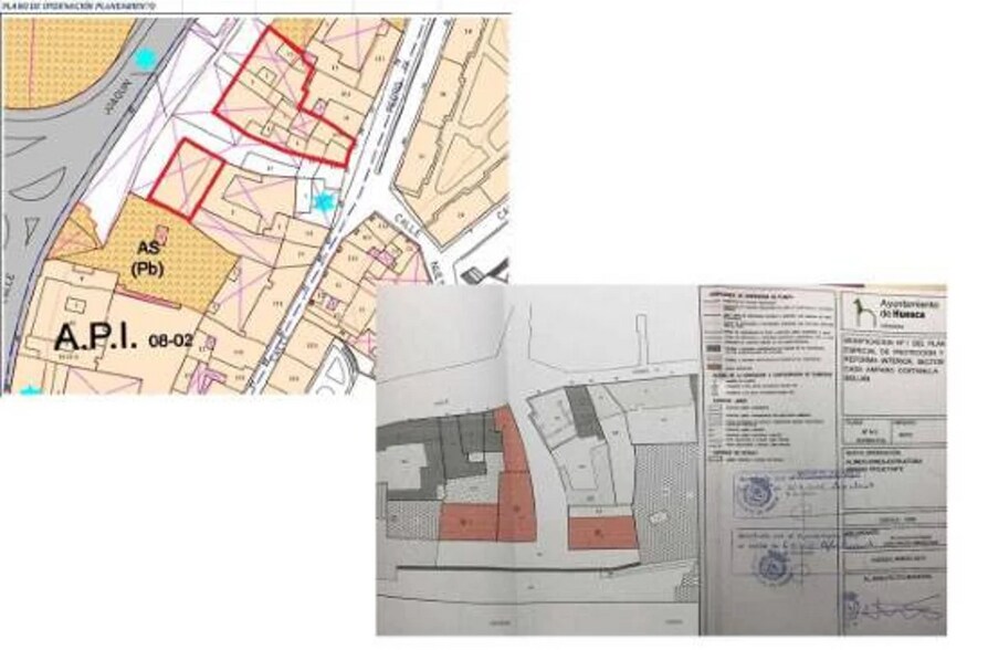 69 Calle del Coso Alto, Huesca, Huesca à vendre - Plan cadastral - Image 3 de 3