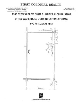 More details for 1530 Cypress Dr, Jupiter, FL - Flex for Lease