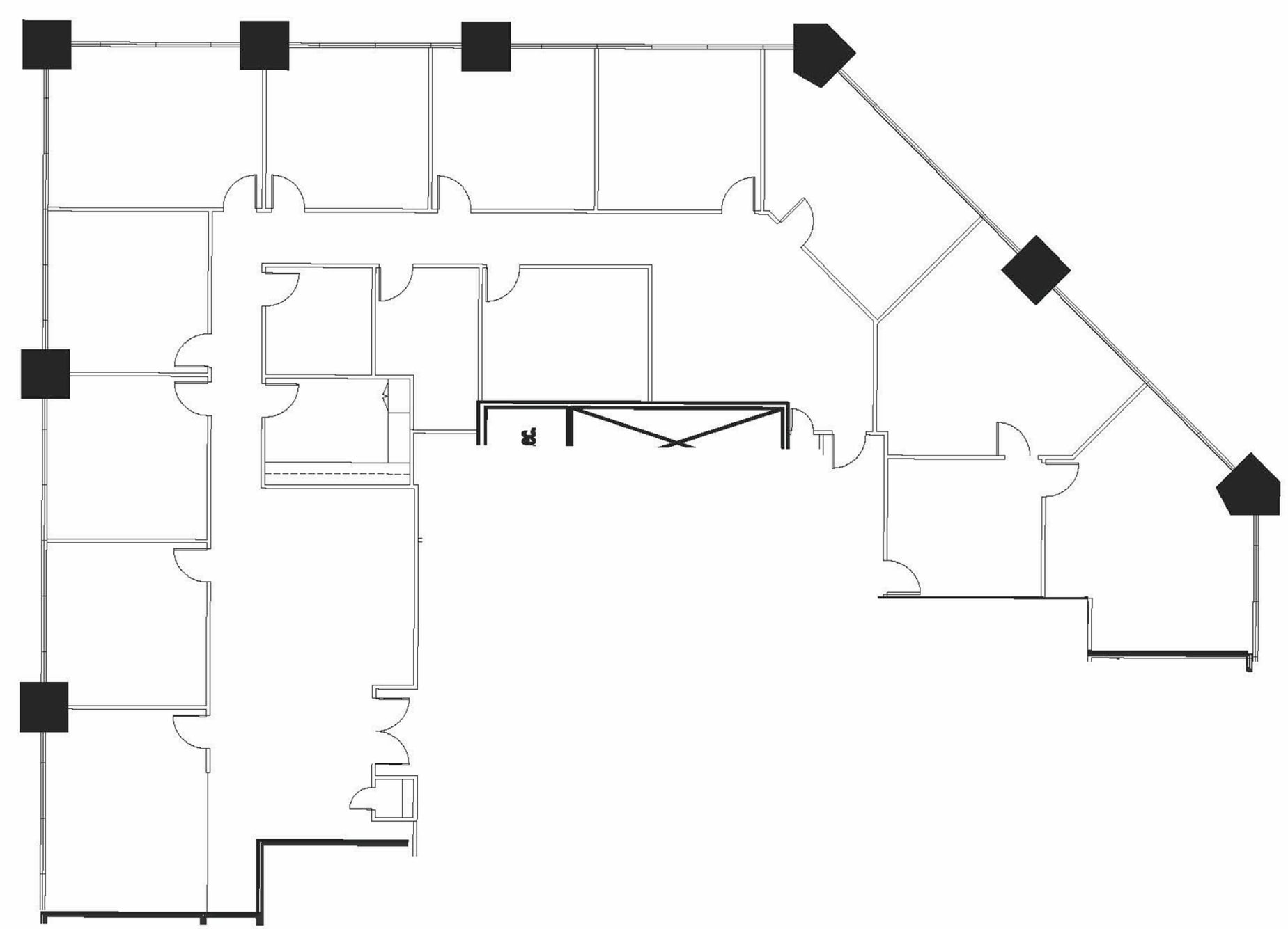 1801 Broadway, Denver, CO for lease Floor Plan- Image 1 of 1