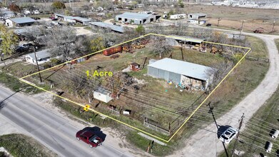 1406 S Commerce St, Lockhart, TX - Aerial  map view