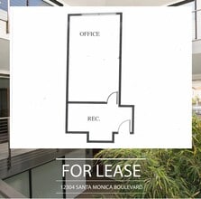12304 Santa Monica Blvd, Los Angeles, CA à louer Plan d’étage- Image 1 de 1