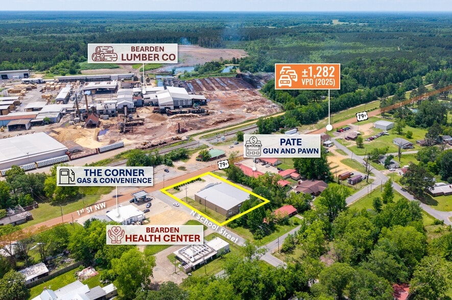 145 N School St, Bearden, AR for lease - Building Photo - Image 3 of 9