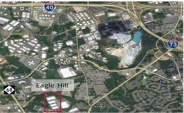 4193 Eagle Hill Dr, High Point, NC - AERIAL  map view - Image1
