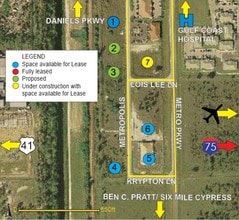 14311 Metropolis Ave, Fort Myers, FL - Aerial  map view