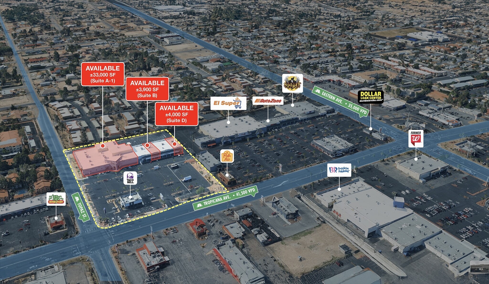 2555 E Tropicana Ave, Las Vegas, NV for lease Primary Photo- Image 1 of 2