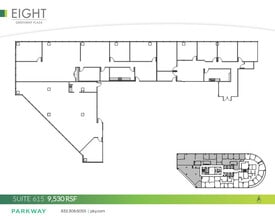 8 Greenway Plz, Houston, TX à louer Plan d  tage- Image 1 de 1