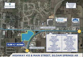 Plus de détails pour Hwy 412, Siloam Springs, AR - Terrain à vendre