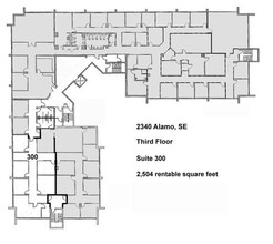 2340 Alamo Ave SE, Albuquerque, NM for lease Floor Plan- Image 1 of 1