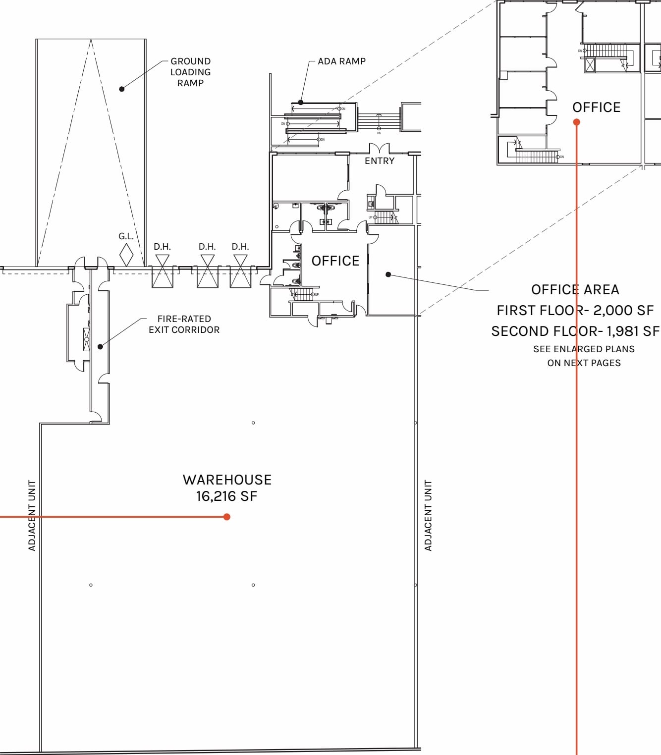 20900-20910 Normandie Ave, Los Angeles, CA à louer Plan d’étage- Image 1 de 3