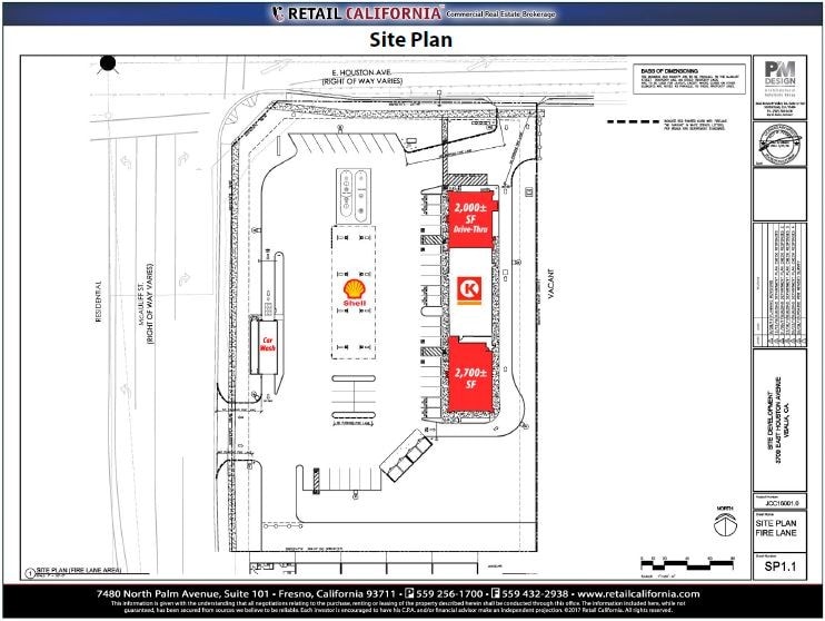 Sec Houston Avenue & McAuliff St, Visalia, CA for lease Primary Photo- Image 1 of 6