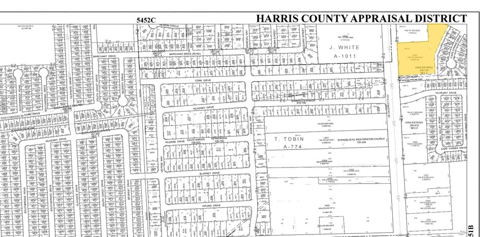 12707 Cullen Blvd, Houston, TX à vendre - Plan cadastral - Image 2 de 27