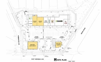 7025 E Michigan Ave, Saline, MI for lease Site Plan- Image 1 of 2
