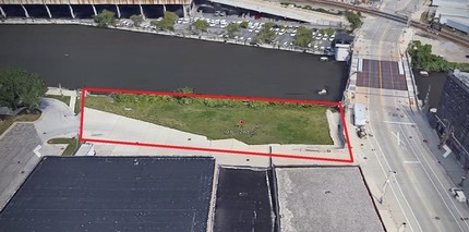 101 S 2nd St, Milwaukee, WI - aerial  map view