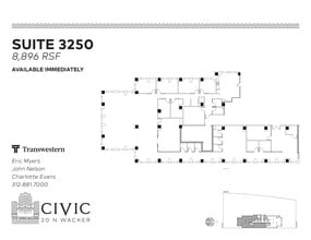 20 N Wacker Dr, Chicago, IL à louer Plan d’étage- Image 1 de 1