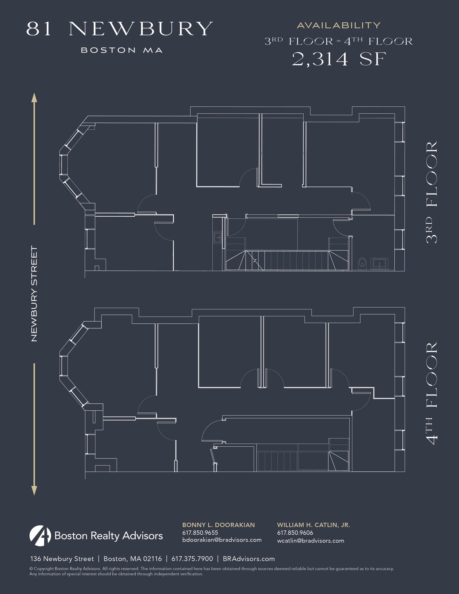 81 Newbury St, Boston, MA for lease Floor Plan- Image 1 of 4