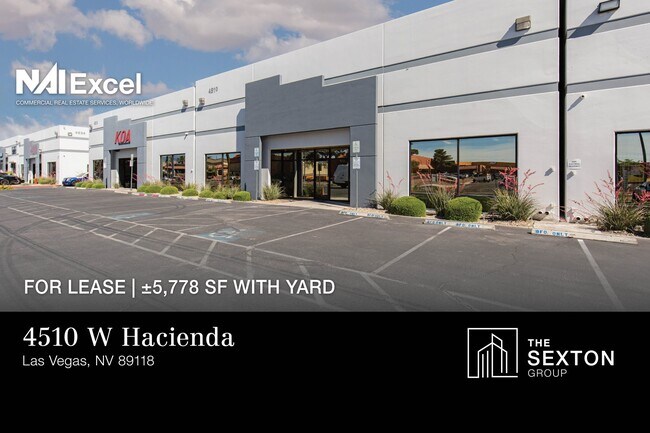 Plus de détails pour 4510 W Hacienda Ave, Las Vegas, NV - Industriel à louer