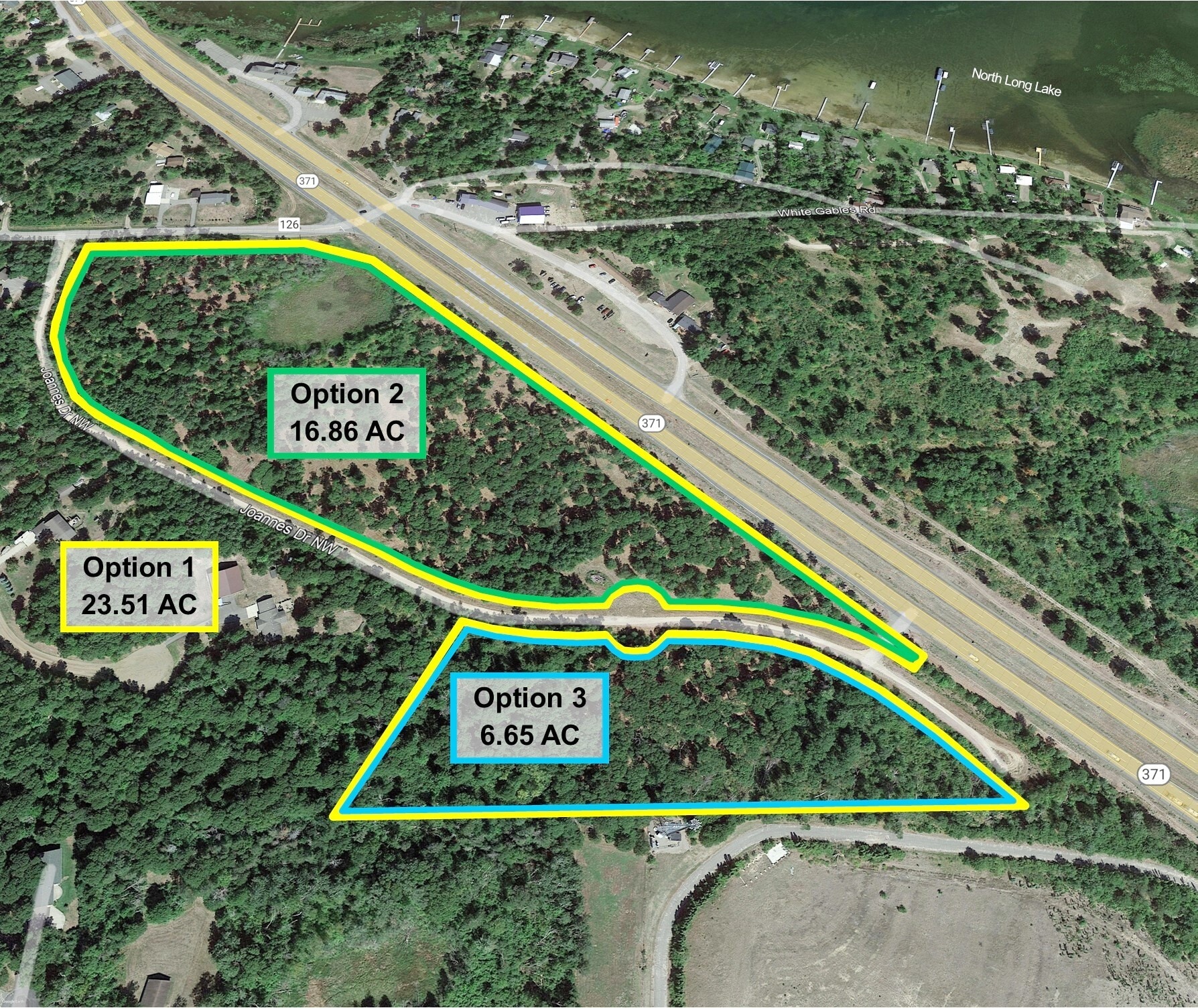 SW of Hwy 371/Green Gables Rd, Brainerd, MN à vendre Photo principale- Image 1 de 12