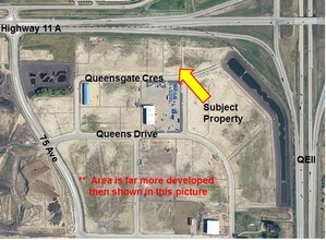 41 Queensgate Cres, Blackfalds, AB - Aerial map view - Image1