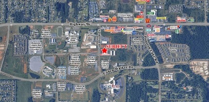 114A Sutherlin Dr, Warner Robins, GA for lease Map- Image 2 of 3