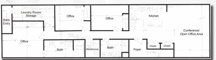 20 W Jefferson Ave, Naperville, IL for lease Floor Plan- Image 2 of 2