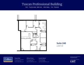 701 Tuscan Dr, Irving, TX for lease Floor Plan- Image 1 of 1