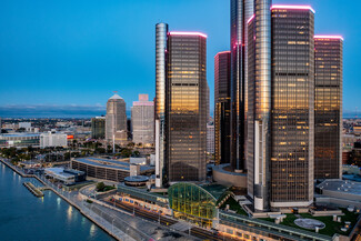 Plus de détails pour 400 Renaissance Ctr, Detroit, MI - Cotravail à louer