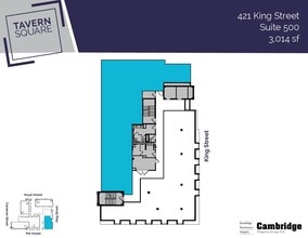 123 N Pitt St, Alexandria, VA for lease Floor Plan- Image 1 of 1