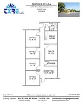 1116-1126 W Pioneer Pky, Arlington, TX for lease Floor Plan- Image 1 of 1