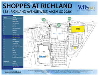 More details for 3533-3605 Richland Ave W, Aiken, SC - Retail for Lease