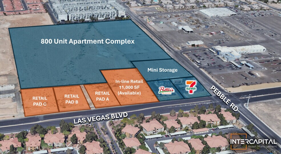 W Pebble, Las Vegas, NV à vendre - Photo du bâtiment - Image 1 de 3