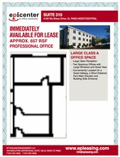 4100 Rio Bravo Dr, El Paso, TX for lease Floor Plan- Image 2 of 10