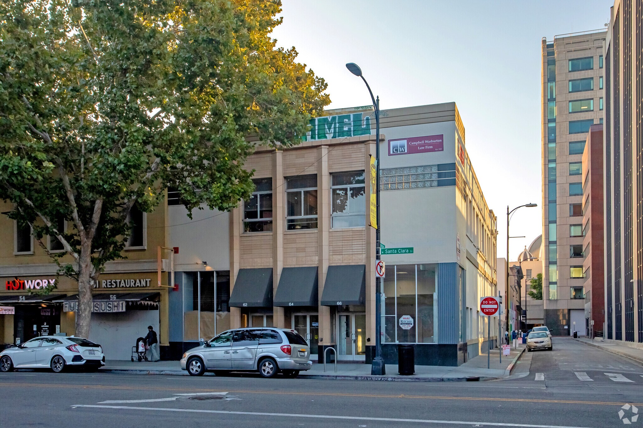 62-66 W Santa Clara St, San Jose, CA à louer Photo du bâtiment- Image 1 de 6