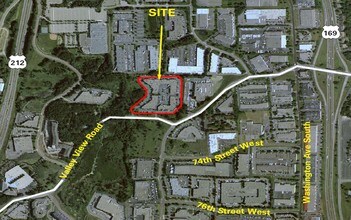 10200 Valley View Rd, Eden Prairie, MN - Aérien  Vue de la carte