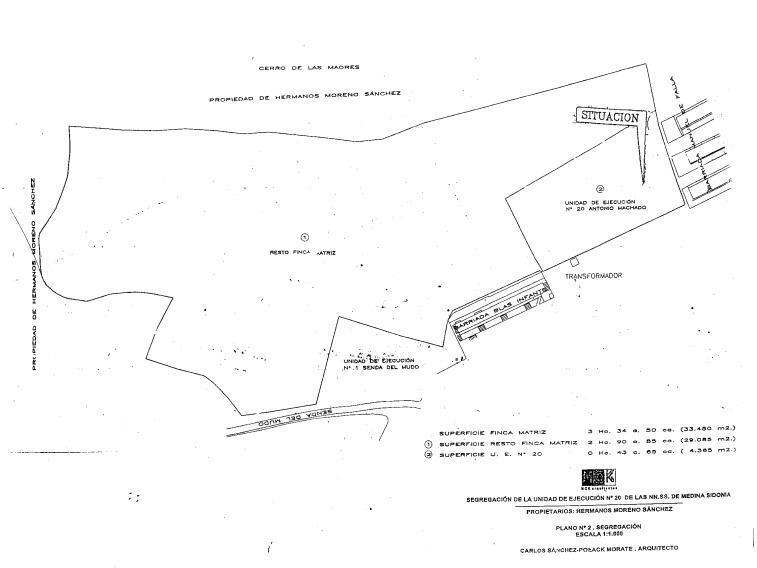 Terrain dans MEDINA-SIDONIA, Cádiz à louer - Plan de site - Image 2 de 4