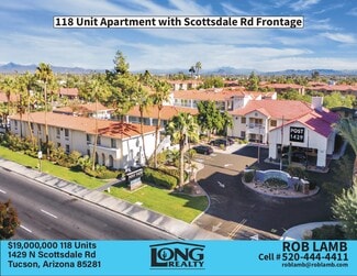 Plus de détails pour 1429 N Scottsdale Rd, Tempe, AZ - Multi-résidentiel à vendre