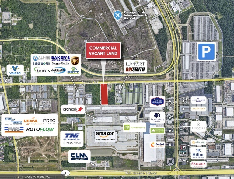 2904 Greens rd, Houston, TX à vendre - Aérien - Image 2 de 2