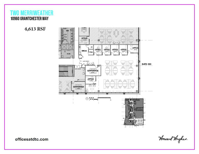 10960 Grantchester Way, Columbia, MD for lease - Floor Plan - Image 1 of 1