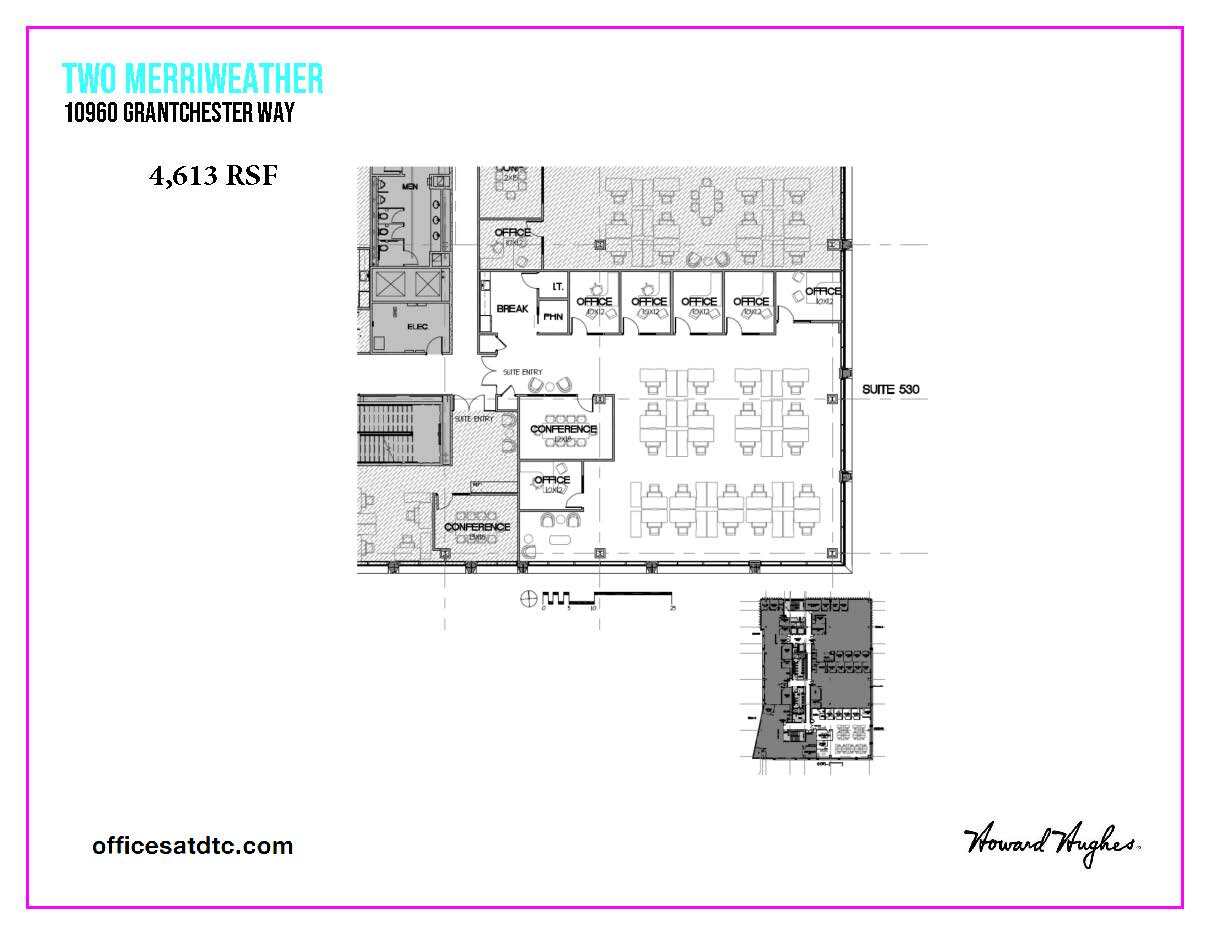 10960 Grantchester Way, Columbia, MD for lease Floor Plan- Image 1 of 2