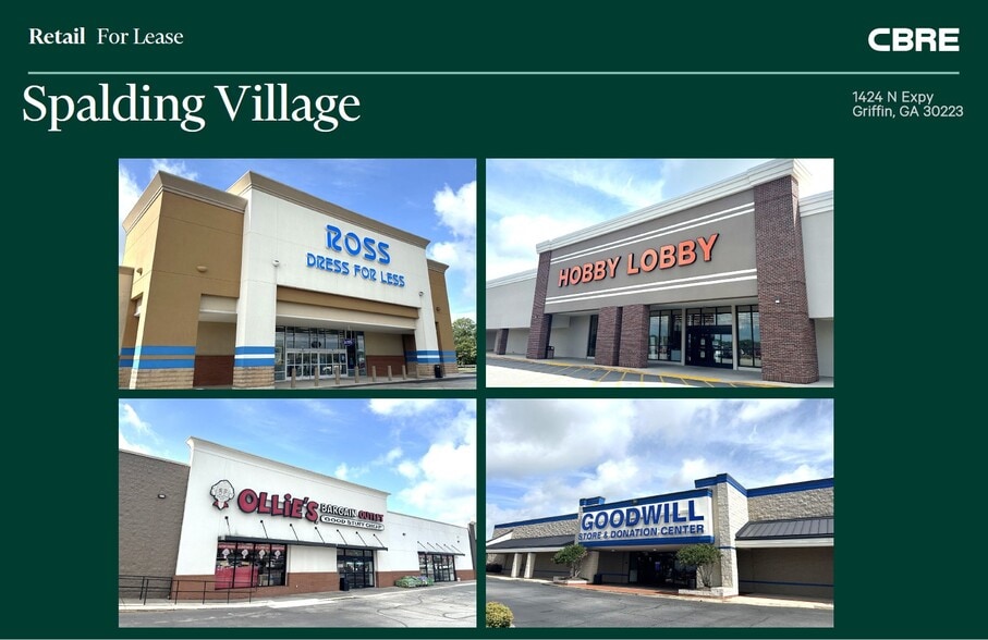 100 Spalding Square, Griffin, GA for lease - Building Photo - Image 1 of 30