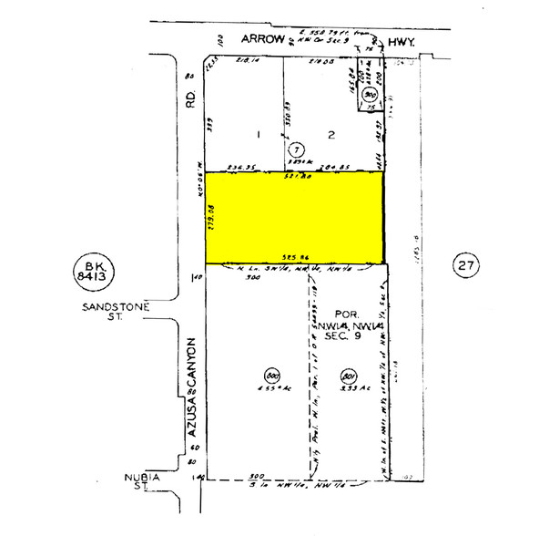 15554-15562 Arrow Hwy, Irwindale, CA à vendre - Plan cadastral - Image 2 de 32