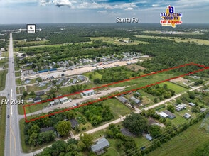 5320 FM 2004 Rd, Hitchcock, TX for lease Aerial- Image 1 of 16