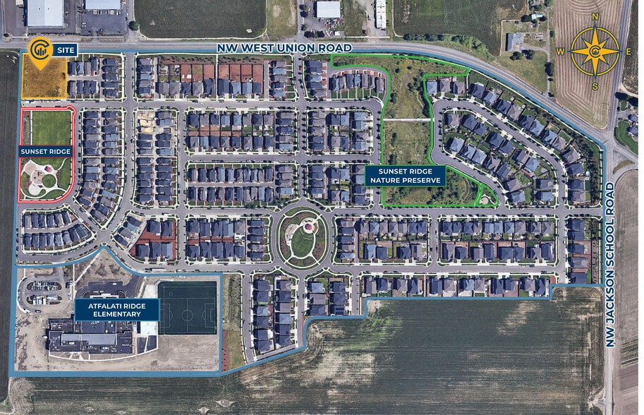 NW West Union, North Plains, OR for sale - Aerial - Image 2 of 3