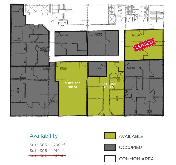 3025 Hurontario St, Mississauga, ON for lease Floor Plan- Image 1 of 1