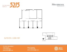 5215 Old Orchard Rd, Skokie, IL à louer Plan d’étage- Image 1 de 1